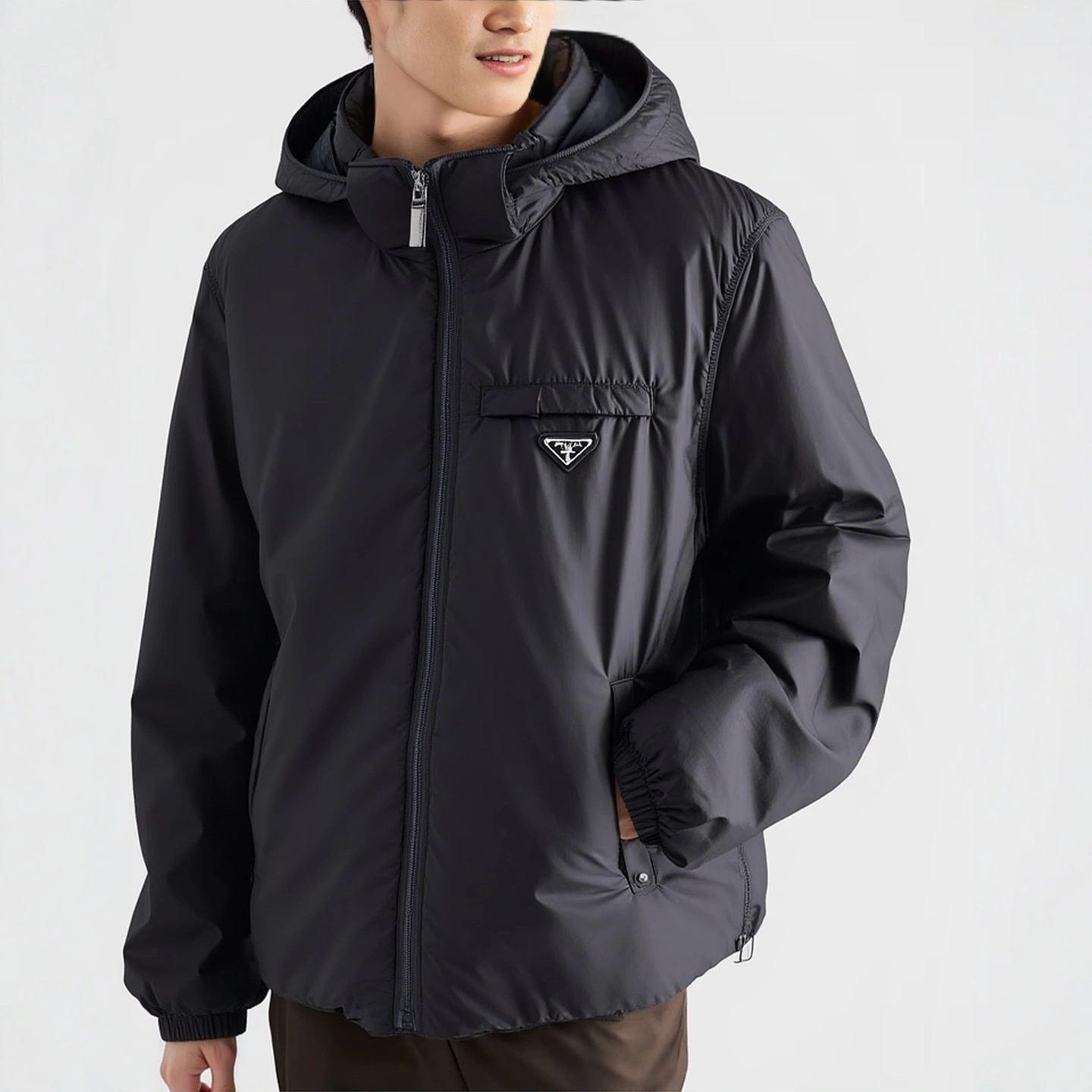 wg.luxury-- Pr141 Down jacket nylon 90 white duck down 2Colour item:E-F360K1827-2